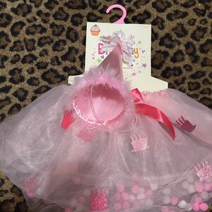 Bootique Pink Tutu and Hat Set